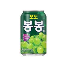 Asiatische Lebensmittel Online-Shop, grüne Traubenschorle in Dose.