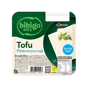 Asiatischer Tofu für Stir-Fry und vegane Gerichte, 300g, glutenfrei, vegan.