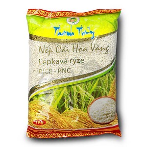 Reis im asiatischen Lebensmittel Online-Shop, 1kg Packung, frische Qualität.