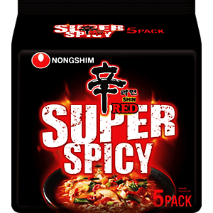 Asiatischer Super-Spicy-Suppenmix, 5er Pack, scharf und würzig.