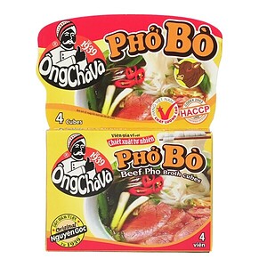 Asiatische Lebensmittel Online-Shop, Beef Pho Brühe in Würfeln, 4 Stück.