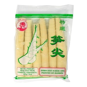Asiatische Bambus Shoots in Brine, 454g, für asiatische Gerichte.