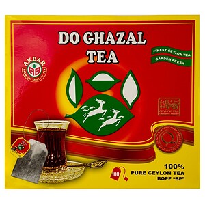 Asiatischer Lebensmittelladen - Do Ghazal Tee, 100% reiner Ceylon-Tee, Garden Fresh.
