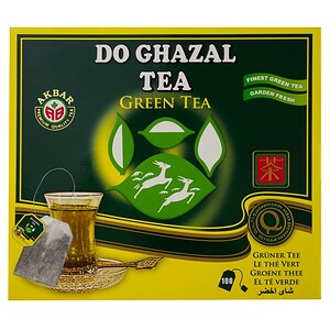 Asiatischer Lebensmittel Online-Shop, Grüner Tee in Packung, asiatischer Tee.