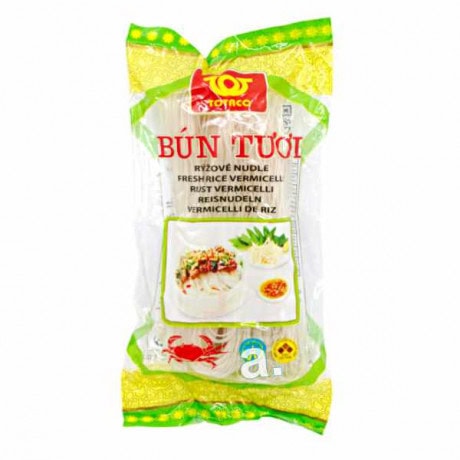 Asiatischer Lebensmittel Online-Shop. Frischer Reisnudel Bún Tươi für asiatische Gerichte.