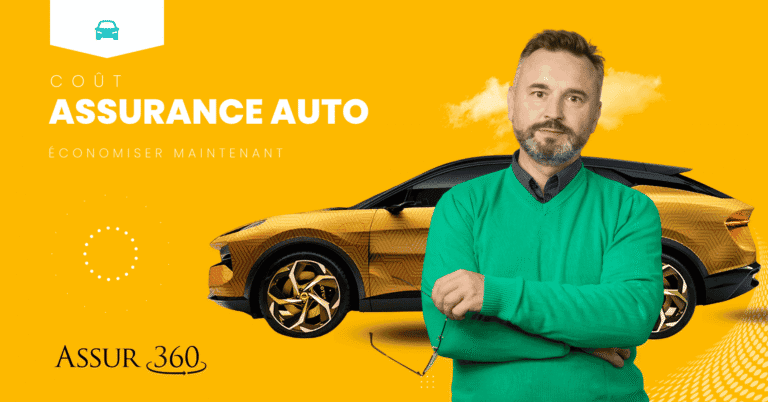 Publicité coût assurance auto, économiser avec Assur 360.