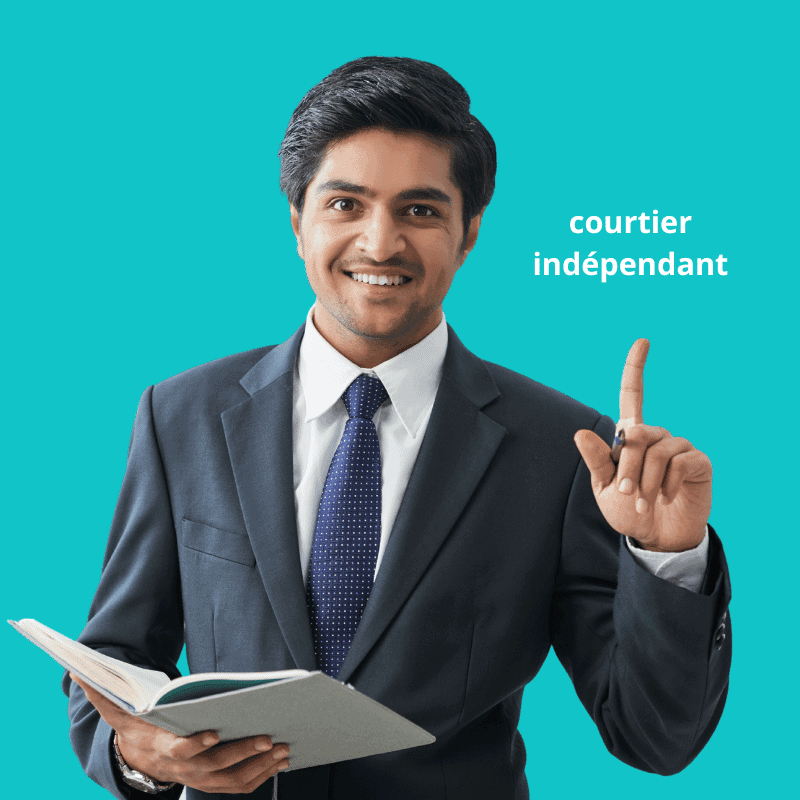 Insurance broker independent of insurers