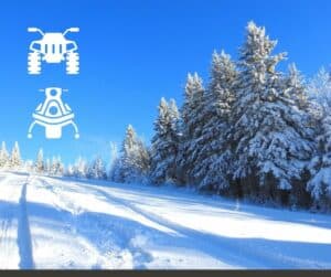 Snowmobile and ATV belay system