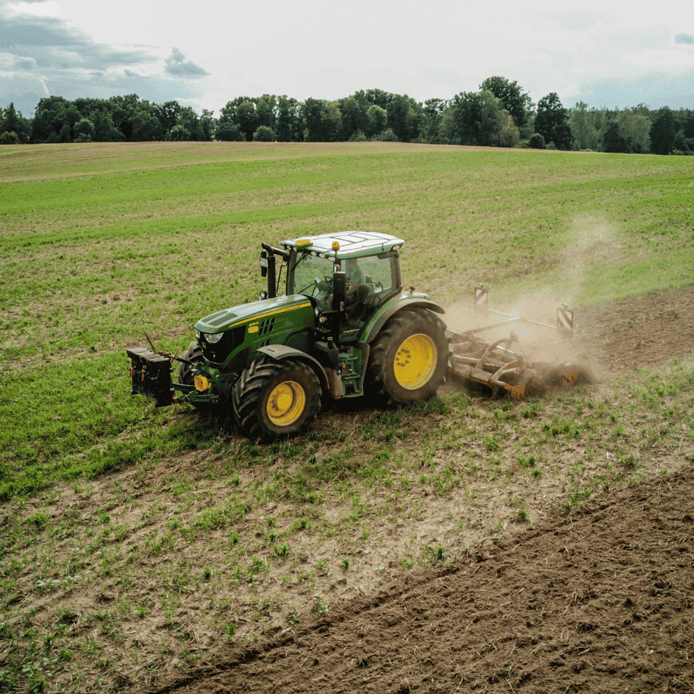Tracteur agricole couvert par l'assurance matériel