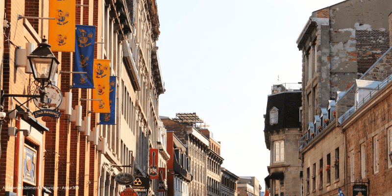 The impact of the age of buildings and historical standards