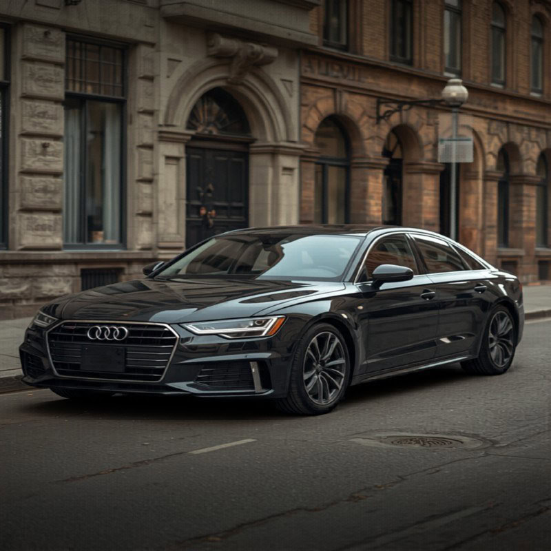Audi sur rue urbaine au Québec — assurance auto Audi 2026