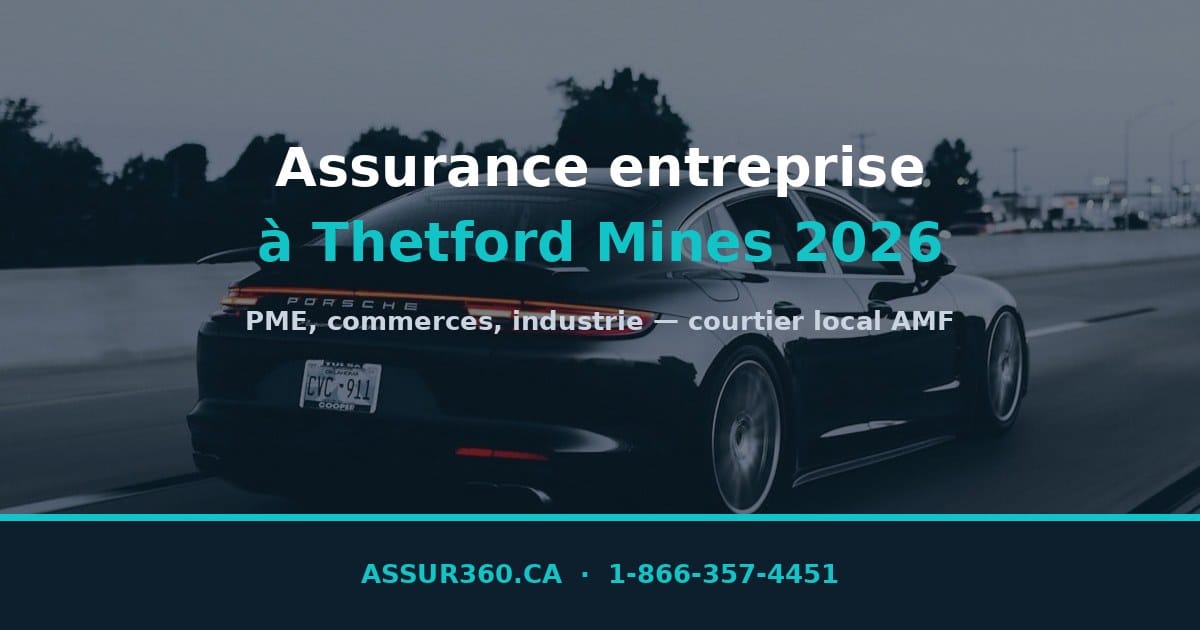 Business insurance in Thetford Mines in 2026