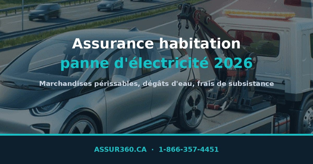 Home insurance and power outage in Quebec in 2026