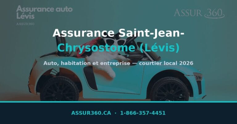 White electric car for car insurance in Lévis.