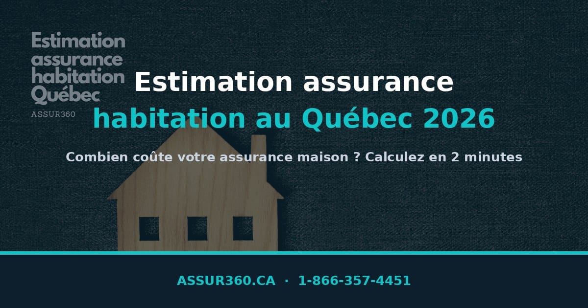 Home insurance estimate in Quebec in 2026: how much does it cost?