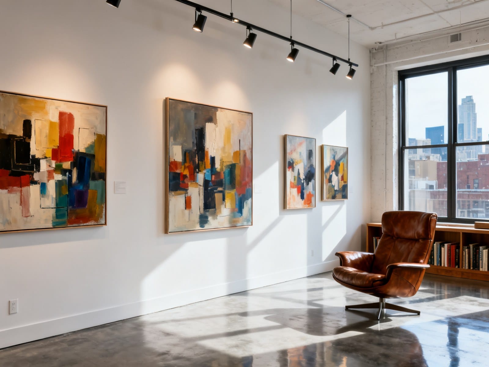 Contemporary Art Collection in a Quebec Interior — Artwork Insurance