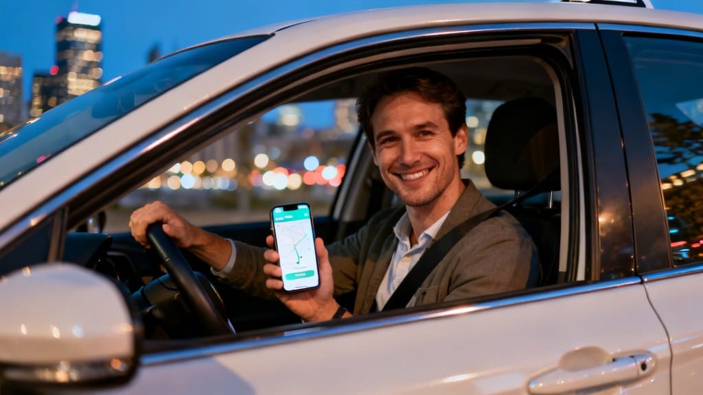 Portrait chauffeur rideshare au Québec — assurance auto Assur360