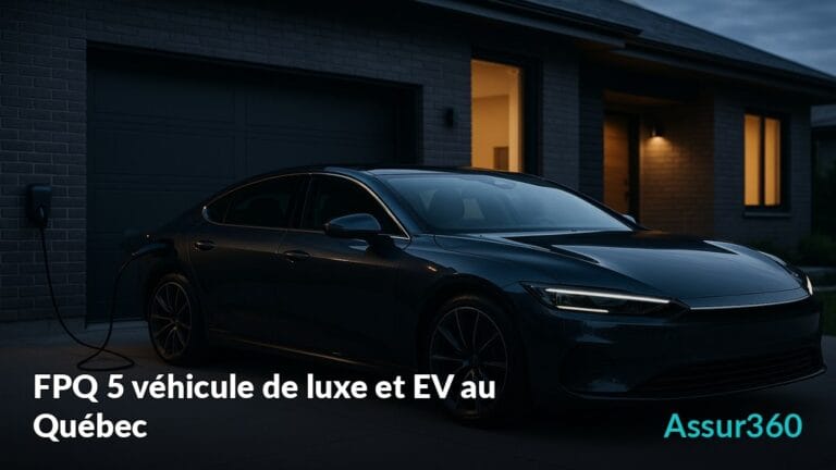 FPQ 5 véhicule de luxe et EV au Québec — Assur360