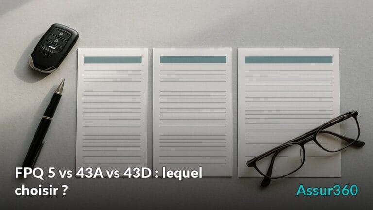 FPQ 5 vs 43A vs 43D : lequel choisir ? — Assur360
