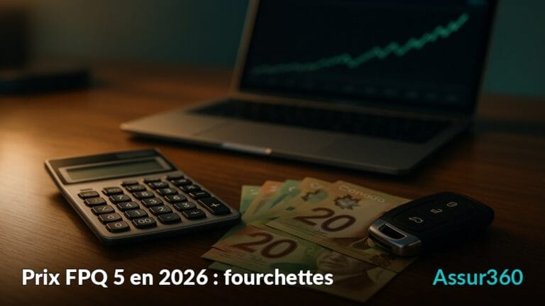 Prix FPQ 5 en 2026 : fourchettes — Assur360