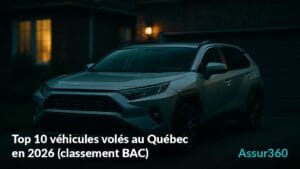 Top 10 Stolen Vehicles in Quebec in 2026 (IBC Ranking) — Assur360