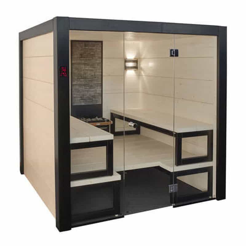 Un perfetto equilibrio tra robustezza, eleganza e funzionalità. La struttura solida e i materiali di alta qualità garantiscono un’esperienza di sauna duratura e affidabile. Ideale per chi cerca un design senza tempo unito a prestazioni eccellenti.
