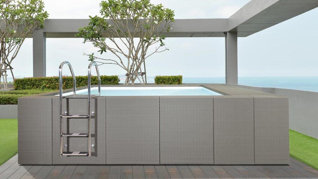 La piscina Diva LTI è la soluzione ideale per chi desidera un design moderno, materiali di alta qualità e prestazioni ottimali. Grazie alla sua struttura innovativa, questa piscina offre massima resistenza e comfort, adattandosi perfettamente a qualsiasi ambiente esterno.