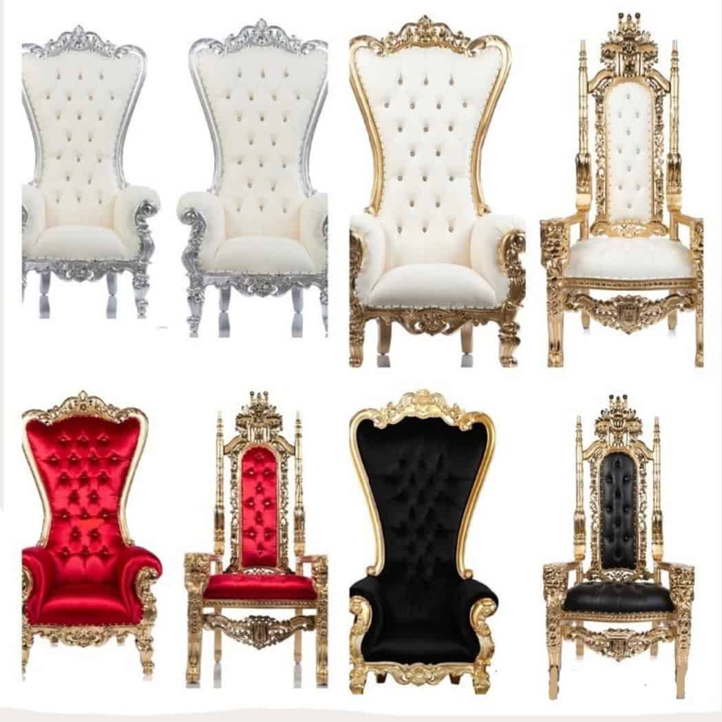 Party Backdrop Rentals Atlanta Balloon Designer throne chairs rentals-4