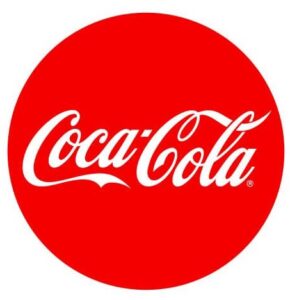 Atlanta Balloon Designer Home Vibrant Coca-Cola logo for branding and promotional events. Perfect for corporate celebrations and marketing displays.
