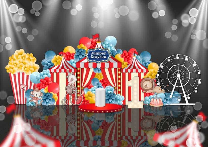 Balloons Arch kids birthday Balloon Arch Atlanta