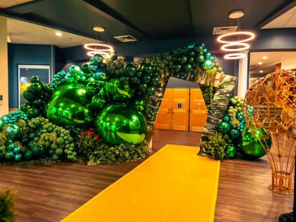 Balloons Arch green Balloon Arch
