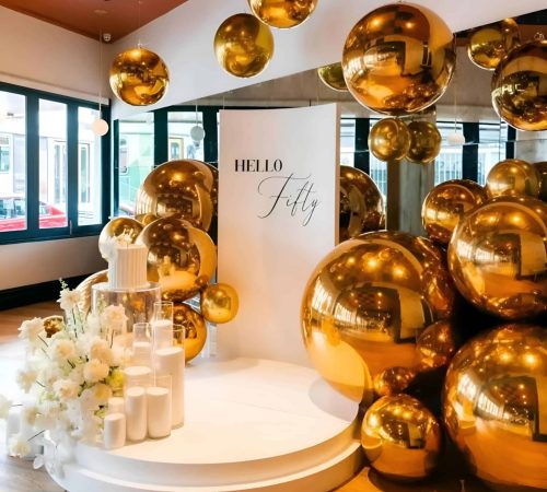 Balloons Arch Mirror Balloon PVC Spheres