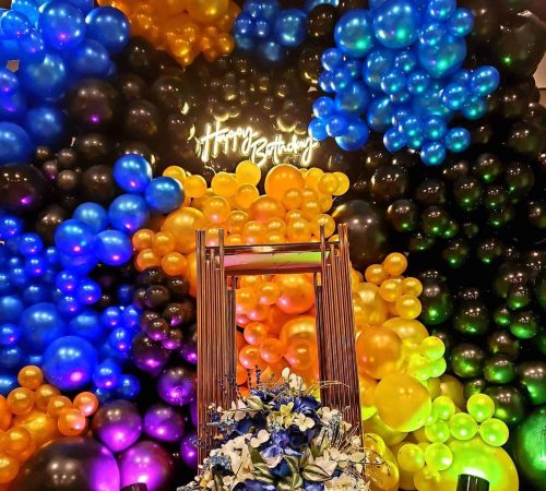 Party Backdrop Rentals Flower Arrangements