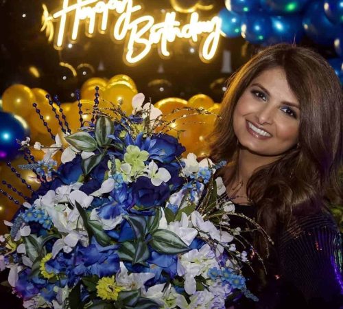 Party Backdrop Rentals Flower Arrangements