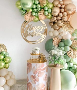 Party Backdrop Rentals Treat stand
