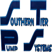 Logo for Southern Tier Pump Systems, featuring stylized blue letters "STPS" with the words "Southern Tier Pump Systems" integrated into the design, reflecting our commitment and expertise. Learn more about us through our innovative branding.