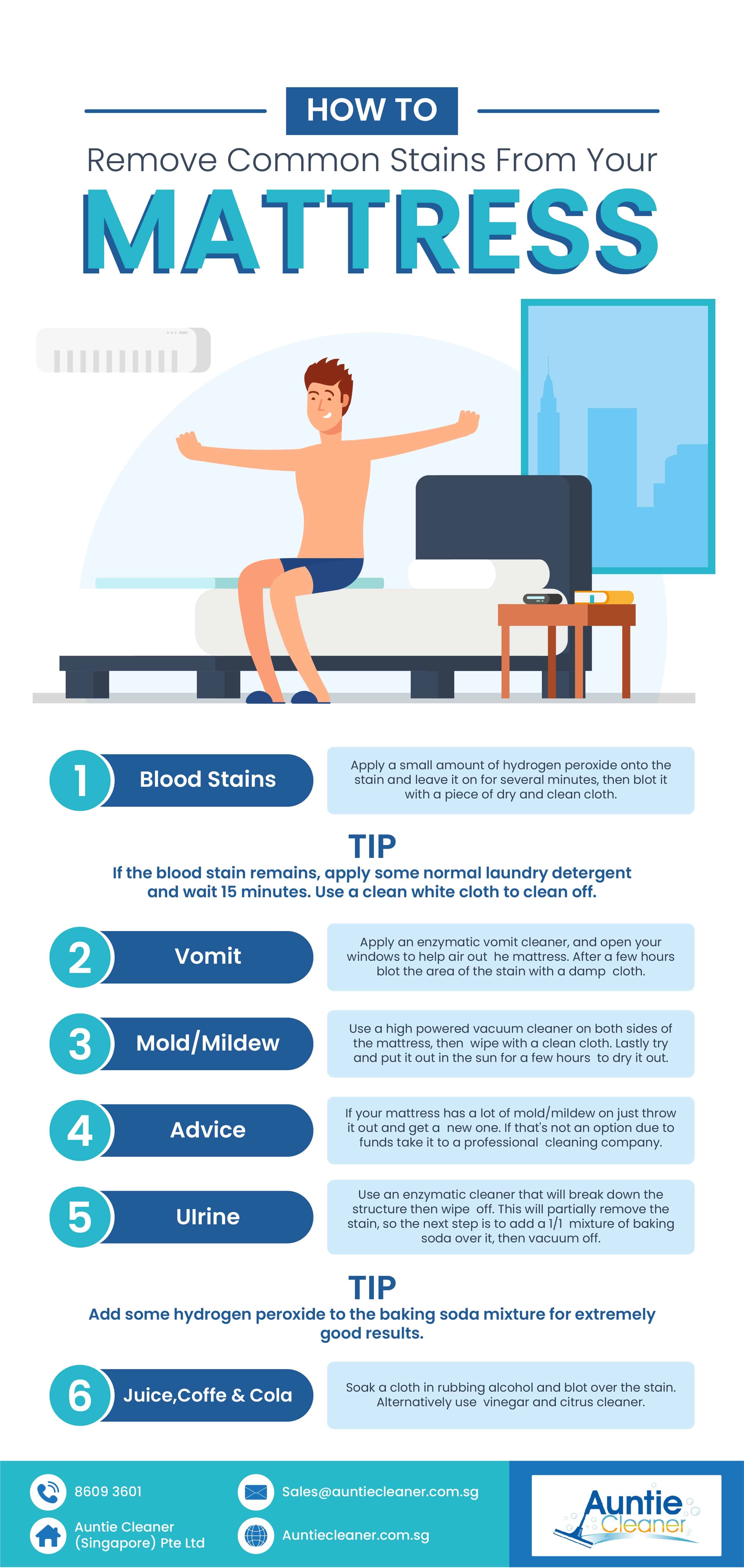 Infographic - Mattress Cleaning