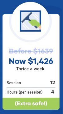 $1413 cleaning package