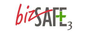 We are bizSAFE3 certifired company