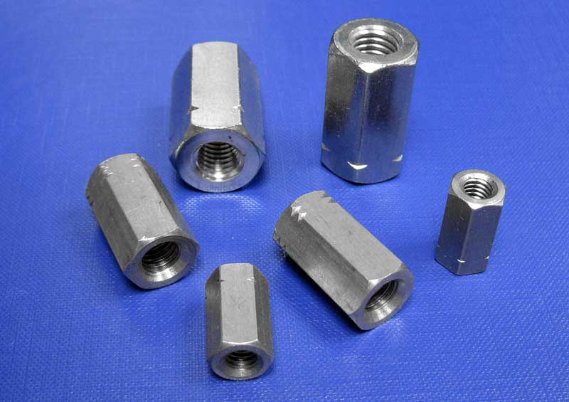 Hexagon Nut (Stud Connector) H = 3 x D M6 up to M24 Din6334 | Avon ...