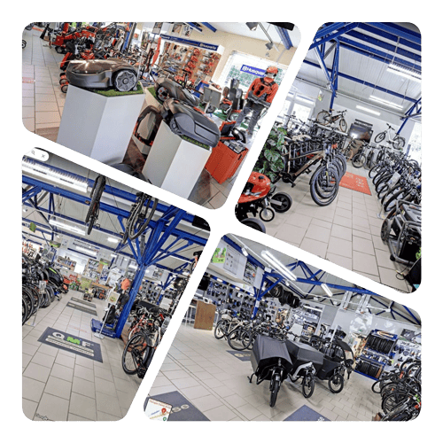 Große Auswahl an Fahrrädern, E-Bikes und Elektromobilen bei Rolf Beining GmbH Eime.
