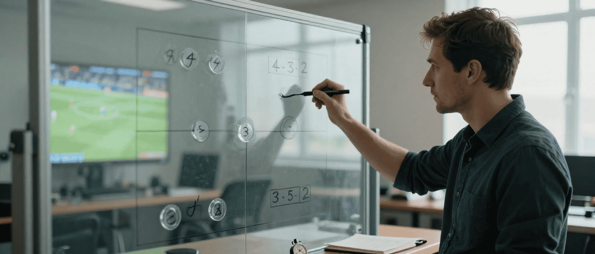 Analyste tactique au tableau