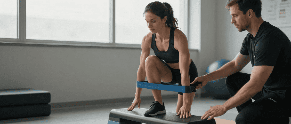 Athlète physiothérapie mollet