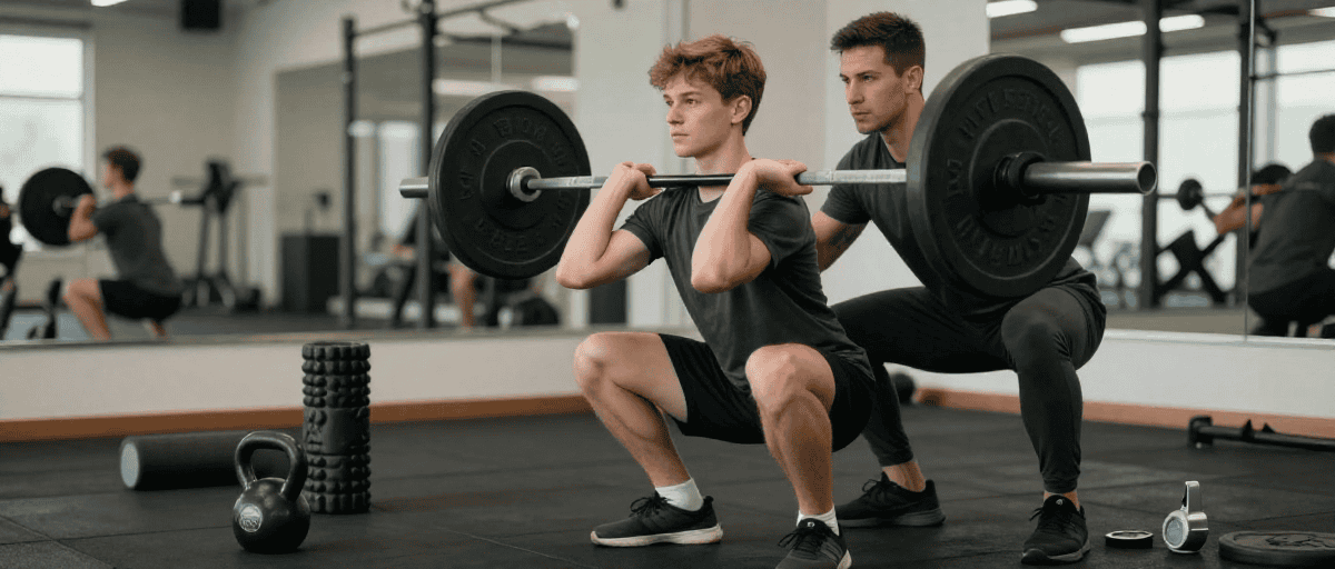 Coach surveille squat