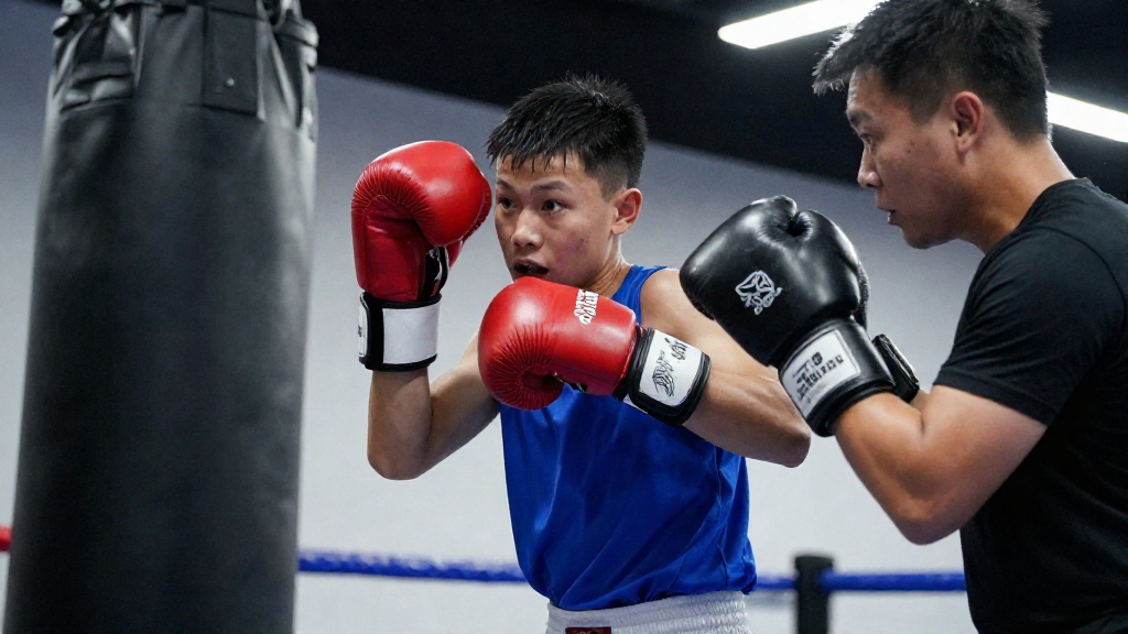 Illustration pour boxe anglaise débutant conseils - image de couverture