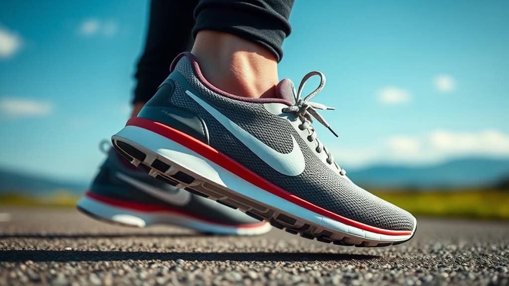 Chaussure de course Nike pour homme, confort et performance pour running.