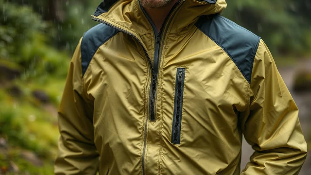 trail veste imperméable — illustration de la section : Quelle protection choisir pour courir sous la pluie ?