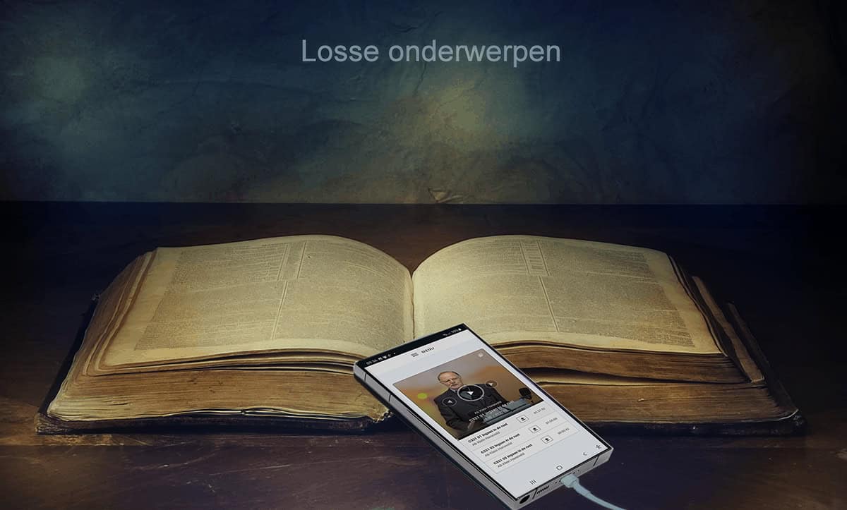 Bijbelstudie - Losse onderwerpen
