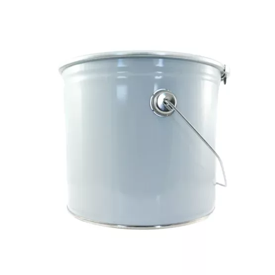 Großer Aluminium-Eimer mit unraffinierter Bio Sheabutter kaltgepresst perfekt für Hautpflege und Kosmetikherstellung