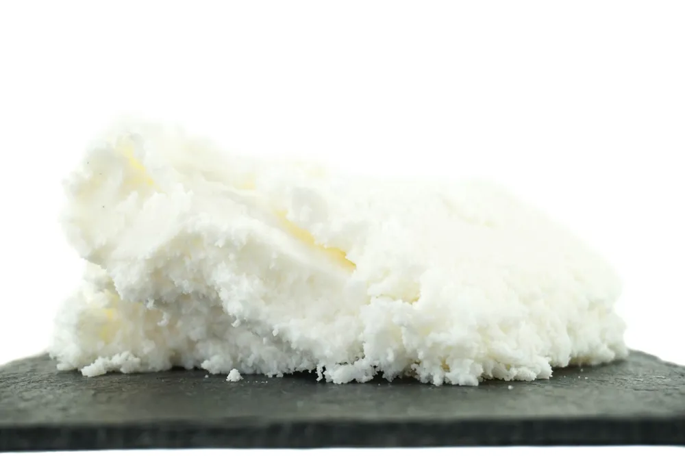 Bio Sheabutter weiß desodoriert vegan geruchsneutral für empfindliche Haut und DIY-Kosmetik